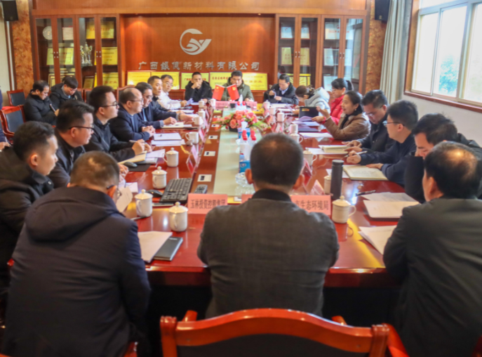 政企合力，共促發(fā)展|玉林市副市長石紅艷到我司主持召開專題研究會議
